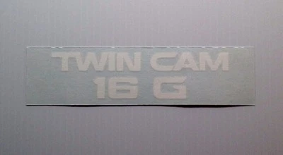 Nuevo MKI 1984-1989 Toyota MR2 DOBLE CÁMARA 16 G luz trasera insignia calcomanía JDM AW11 MR-2 Foto 1 de 3