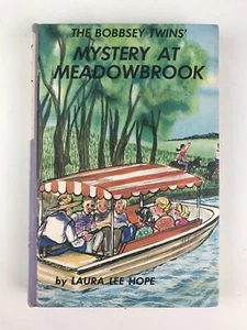 The Bobbsey Twins MYSTERY AT MEADOWBROOK #7 Laura Lee Hope 1963 Hardcover - Imagen 1 de 9