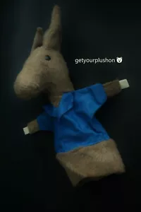 RARE VINTAGE 1976 SINGER EDUCATION HORSE MULE DONKEY HAND PUPPET - Picture 1 of 4