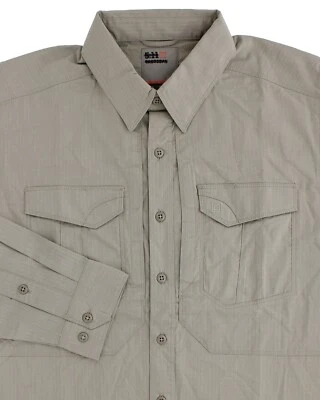 5.11 Stryke 男式战术衬衫长袖纽扣,防撕裂,多口袋 — 第 1/4 张图片