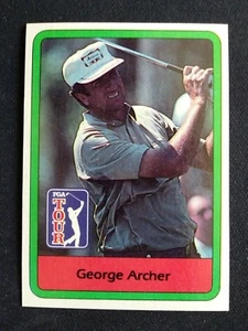 1982 Dunruss PGA Tour Golf Card # 31 George Archer - Picture 1 of 3