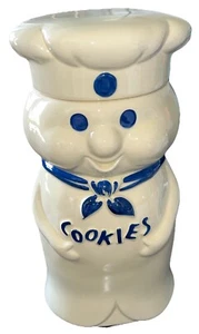 Pillsbury Doughboy Cookie Jar 1973 Vintage Ceramic 10.5" MINT - Picture 1 of 11