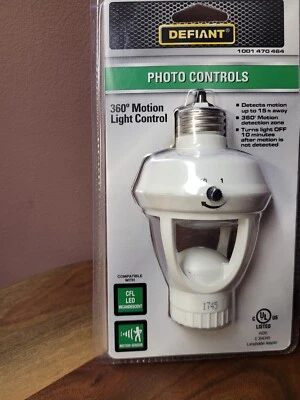 Defiant 360 Motion Light Control Indoor for Standard Light Socket - Image 1 of 2
