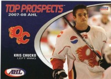 Chris Chucko 2007-08 AHL Top Prospects Quad City Flames