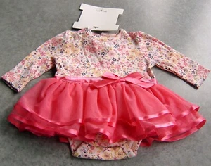 ORIGAMI BABY GIRLS TUTU DRESS WITH BODYSUIT SZ 00 NEW WITH TAGS - Picture 1 of 3