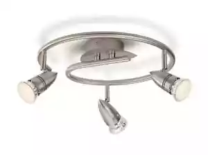 Philips MyLiving Comet Design Deckenleuchte GU10 3x3,5W schwenkbar 5494917PO - Bild 1 von 1