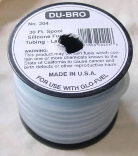 Dubro 1/8 id Blue Silicone Fuel Line (30 foot spool) - Image 1 of 1