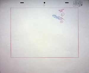 Diseño de lápiz de producción dibujado a mano Sonic Underground 1999 página 11x17 DiC - Imagen 1 de 2