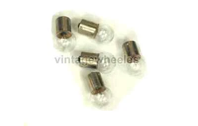 Indicatore Lampeggiante Lampadine 6V-10W Trasparente Set Di 5 - Per Royal - Immagine 1 di 4