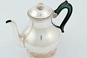 Cardeilhac Cafetiere Kaffeekanne Coffee Pot Christofle 950 Silber 560,53gr. 597K - Bild 1 von 7