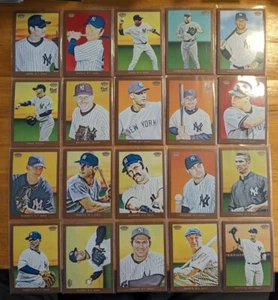 2009 Topps 206 Bronze Parallel New York Yankees Team Set Complete (20) - Picture 1 of 1