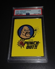 1989 Topps Nintendo Game Tip Stickers Soda Popinski #3 PSA 7