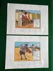 The Rules of Golf Illustrated by Charles Crombie 24 Original Perrier Prints 1906