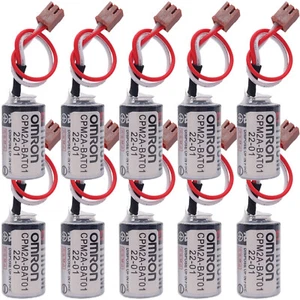 10x CPM2A-BAT01 3.6V Battery For OMRON Programming Controller CPM2A/CQM1H ER3V - Picture 1 of 6