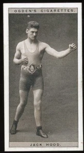 1928 Ogdens Pugilists In Action Boxing #19 Jack Hood NM/MT - Picture 1 of 2