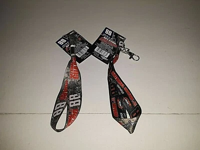 Dale Earnhardt Jr # 88 Nascar National Guard Key  Strap Lanyard Set Of 2 - Image 1 of 3