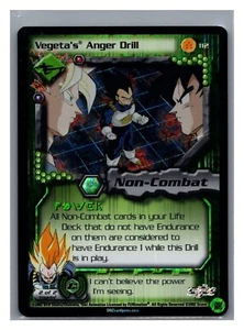 1x DBZ CCG VEGETA'S IRA DRILL 112 HOLO FOIL CELL GAMES DRAGONBALL Z LIMITED - Imagen 1 de 1