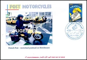 ALGERIA - FDC. Postal Services Motorcycles - Motos - Motobecane - French Post - Picture 1 of 1