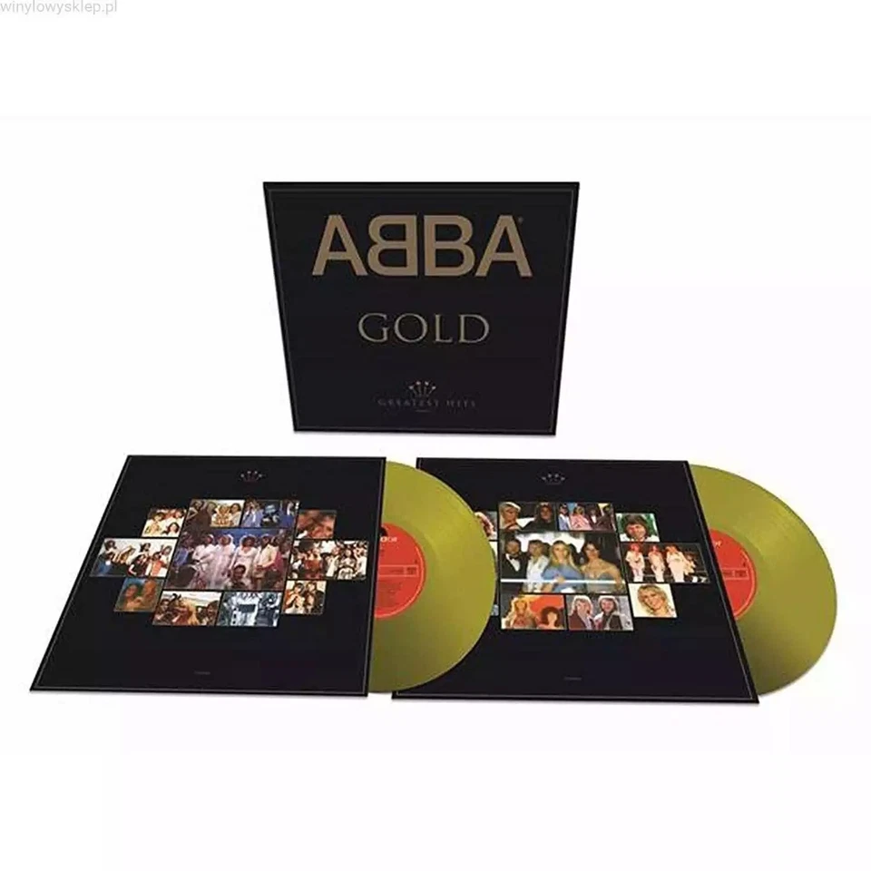 Abba GOLD (Vinyl 2LP 12") Gold vinyl [NEW] Greatest Hits Best Of new sealed - Image 1 of 1
