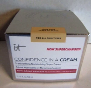 It Cosmetics Confidence in a Cream New Supercharged 2 fl oz / 60ml - Picture 1 of 1
