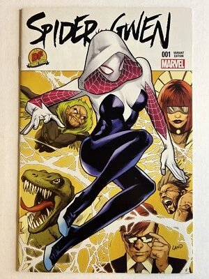 Spider-Gwen #1 Vol. 2 Greg Land Dynamic Forces VARIANT No COA | VF/NM | Marvel - Image 1 of 4