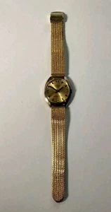Vintage Hormilton Electra 25 Swiss Made Watch Gold Tone Not Working Correctly - Picture 1 of 14