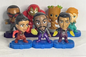 2020 McDonald's Marvel Studios Heroes Avengers Happy Meal Toys Set Of 7 Working - Picture 1 of 17