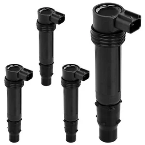 4x F6T570 Ignition Coils Pack For 2003-18 Kawasaki Ninja ZX-6R ZX-6RR 21171-1282 - Picture 1 of 7