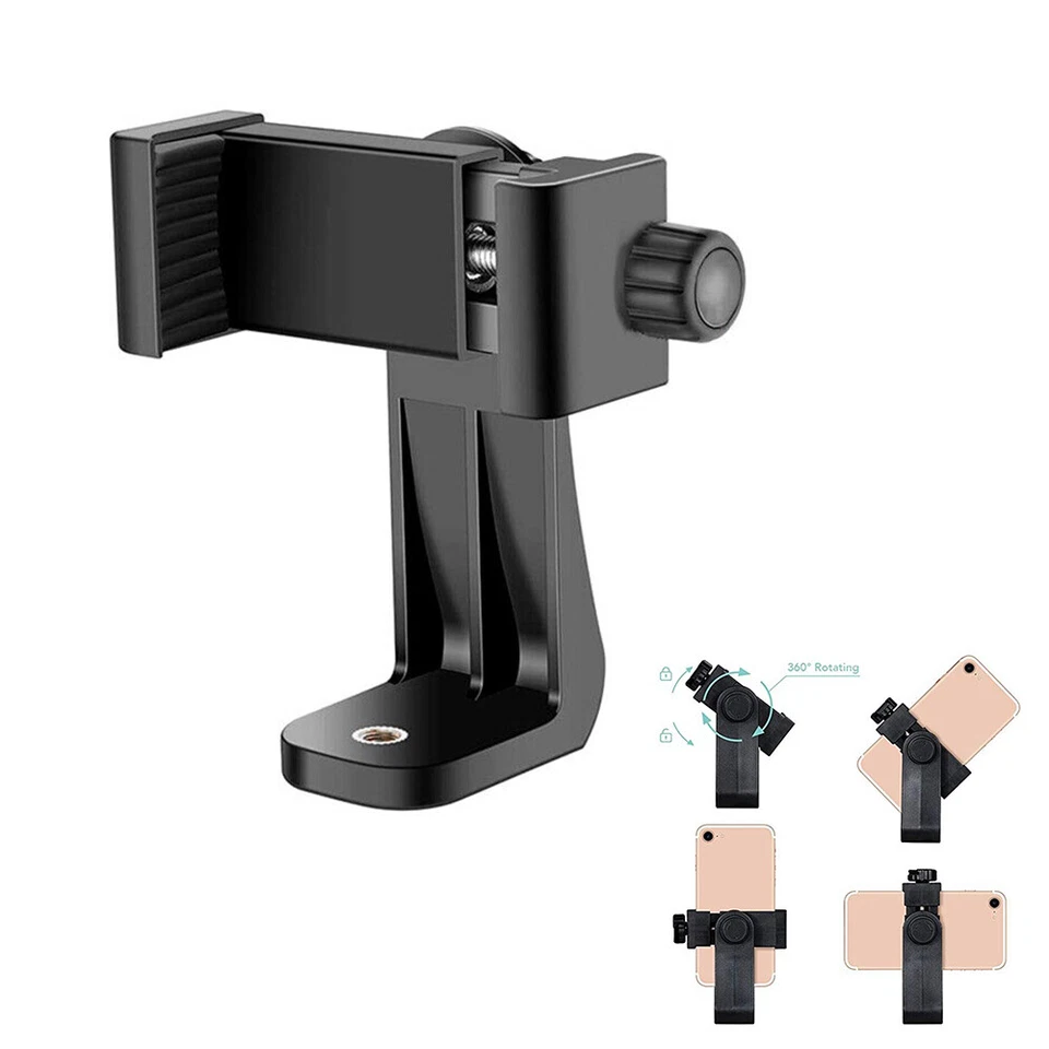 Smartphone Adapter Phone Mount Holder Universal Mini Cell Mobile Tripod Adapter - Image 1 of 4