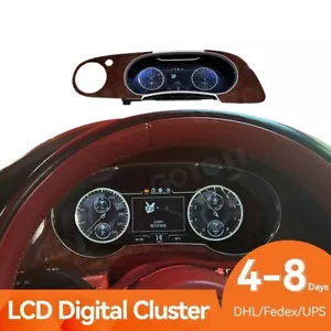 LCD Digital Cluster Speedometer for Bentley Flying Spur Continental GT 2005-2012 - Picture 1 of 7