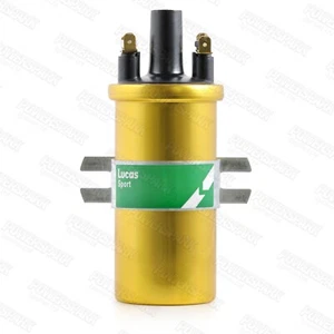 Lucas Gold Sports Ignition Coil DLB105 12 Volt Non Ballast - Picture 1 of 8
