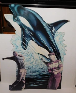 NEAT OLDER GOLF STORE DISPLAY PAYNE STEWART AND JOHN DALEY KILLER WHALE - Picture 1 of 9