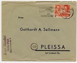 Pleissa bei Limbach Sa. Cover Germany from Berlin 1949 - Picture 1 of 2
