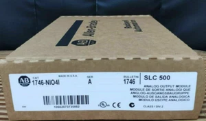 Nuevo módulo de salida analógica sellado de fábrica AB 1746-NIO4I SER A SLC 500 1746NIO4I - Imagen 1 de 3