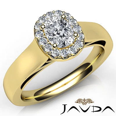 Anillo de compromiso con halo filigrana pavé francés cojín diamante GIA E VVS2 0,91 ctw Foto 1 de 4