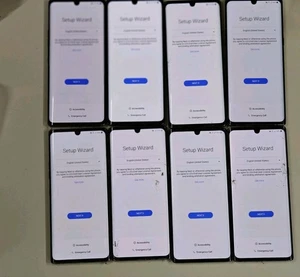 Lot of 8 Damaged Verizon LG Velvet 5G - 128GB - LM-G900VM- Locked As is - Picture 1 of 3