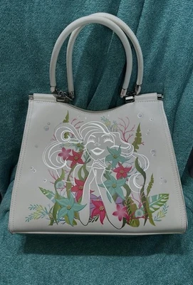 Bolso de Mano Danielle Nicole Disney Sirenita Ariel Floral Nuevo Foto 1 de 2