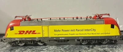 (BV) Piko H0 71002 E-Lok BR 182 009-1 DB DHL [digital, ESU, DC, OVP] - Bild 1 von 4