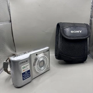 Sony fotocamera digitale Cybershot DSC-S2100 12,1MP argento testata - Foto 1 di 15
