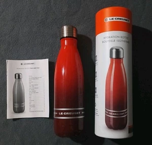 Le Creuset Edelstahl Trinkflasche Flasche 500ml/17oz Kirschrot/Cerise - Bild 1 von 6