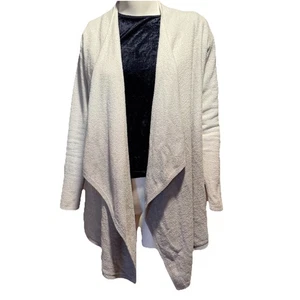 Barefoot Dreams Womens Bamboo Chic Lite Coastal Cardigan Gray Ombré Small - Picture 1 of 6