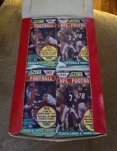 1990 Score NFL Football Cards Series-1 - 36 Unopened packs. - Picture 1 of 2