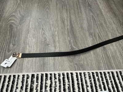 MICHAEL KORS Women’s Belt Twist Reversible Black/Brown Size: Small NWT - Image 1 of 4