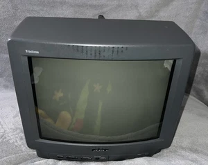 Sony Trinitron Model KV-13TR28 Retro Gaming Color TV Tested Works - Picture 1 of 7