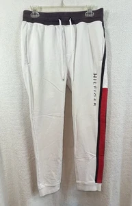 Pantalones deportivos Tommy Hilfiger blancos para mujer talla SP - Imagen 1 de 8