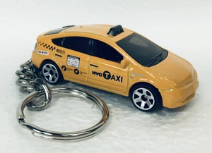 NYC   TAXI CAB -    CUSTOM MADE DIE-CAST KEY CHAIN KEYRING - Foto 1 di 7
