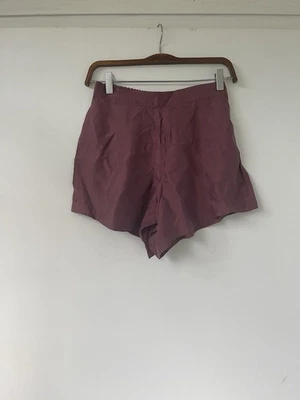 Шорты женские Athleta Calm Cool XS бордовые свободного покроя спортивная одежда - Изображение 1 из 3