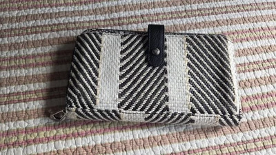 Sakroots - Women's, Woven, Black Cream Wallet,  No Strap - Image 1 of 4