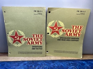 The Soviet Army  Operations Books FM-100-2-1 and FM-100-2-2 - Imagen 1 de 4