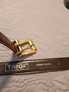Tarox Ledergürtel groß Made In Italy - Bild 1 von 9